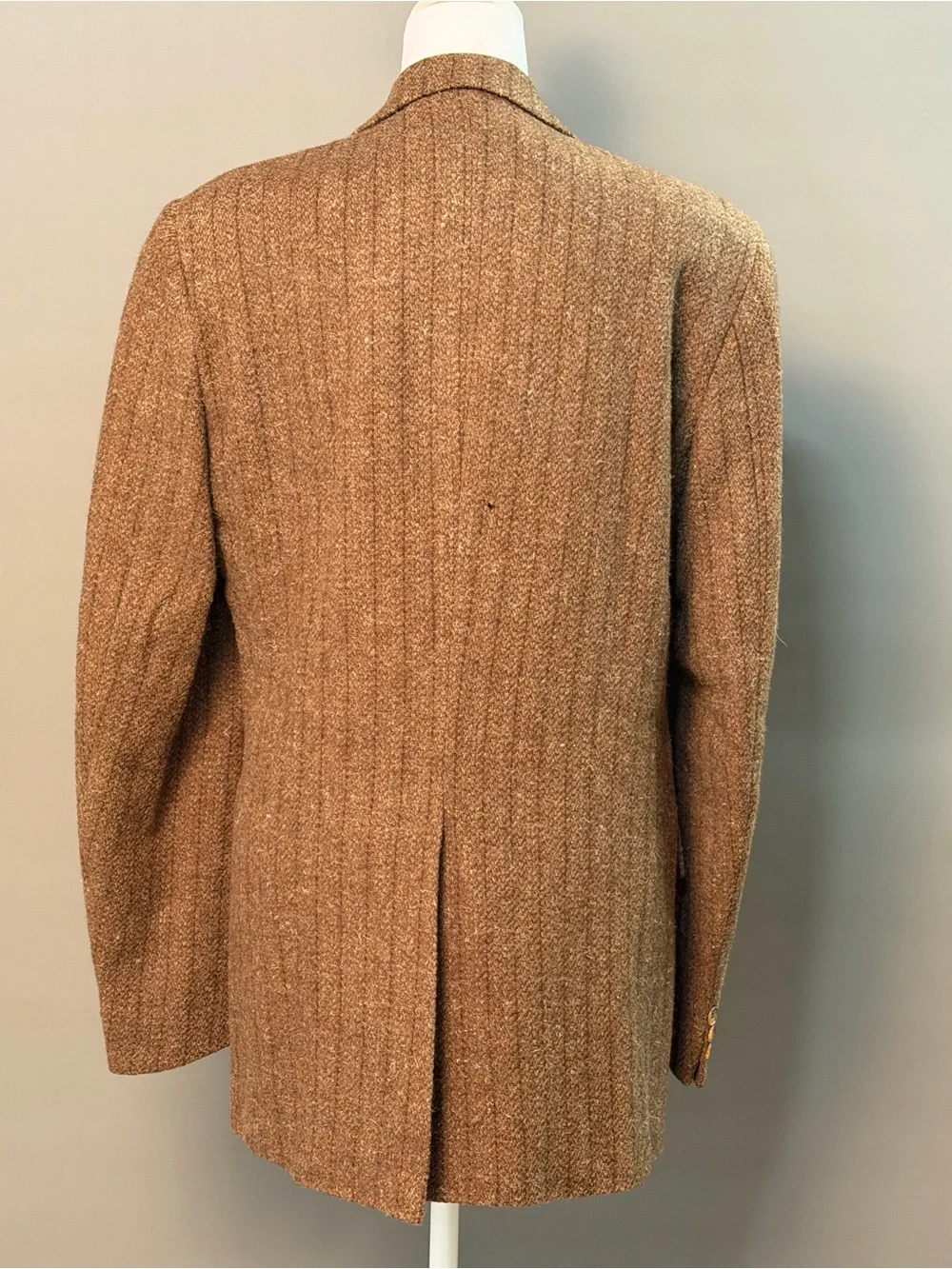 Calvin Klein vintage Brown Tweed Two-Button Sport Coat from Barney’s in NYC